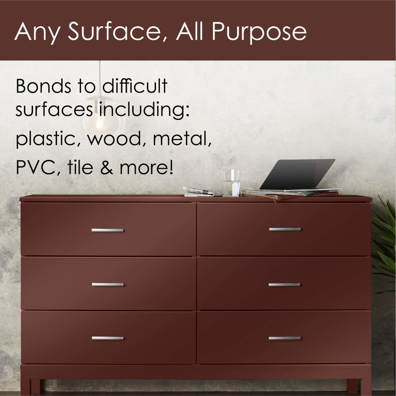 Krylon Fusion All-In-One Adhesive Spray Paint for Indoor/Outdoor Use, 12 oz, Espresso - Image 5